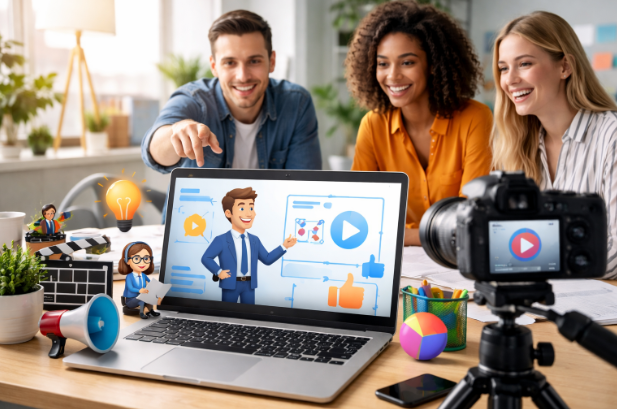 Boost Your Business Marketing with an Explainer Video Maker