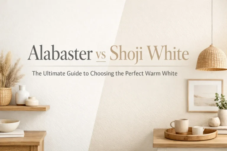 Shoji White vs Alabaster: The Complete Guide to Choosing the Perfect White Paint